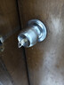 皇驰球形锁门锁通用型门锁老式卧室门锁不锈钢球锁双锁体木门锁 实拍图