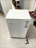 海尔（Haier）100L单温冰柜小型家用小冰柜商用减霜一级能效冷藏冷冻转换深冷冷柜小冰箱BC/BD-100GHW9D国家补贴 实拍图