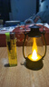 【露营灯】创意复古手提小夜灯网红迷你氛围小马灯桌面摆拍油灯 复古手提小夜灯【黑色1个】 实拍图