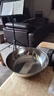 【不锈钢】和面盆厨房烘焙家用火锅盆洗菜打蛋汤锅盆醒面盆料理盆 32cm【热卖款】不锈钢 和面盆 实拍图