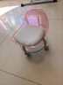 亚克力小凳子静音带万向轮儿童学步凳网红小椅子滑轮矮凳浴室凳 颜色随机【活动款】 实拍图