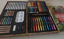 马可（MARCO）迪士尼女孩男孩丙烯马克笔文具绘画礼盒70件画笔套装送涂色书女孩生日礼物 过年礼物年货节 实拍图