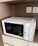 美的微波炉家用小型变频微波 转盘加热 快捷操作简易 内置炉灯预制菜加热 一级能效 M13J 节能省电 【易清洁内胆】 实拍图