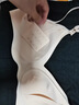 婧麒（JOYNCLEON）哺乳文胸孕妇内衣怀孕期哺乳薄款喂奶文胸产后前开扣无钢圈托聚拢 肤色3128【薄款透气聚拢】 85B 实拍图