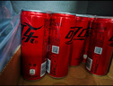 可口可乐（Coca-Cola）零度 Zero 无糖汽水 碳酸饮料 330ml*24摩登罐  实拍图