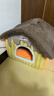 阿柴与猫冬天猫窝保暖封闭式猫咪房子型窝冬季小猫宠物过冬睡窝可拆洗猫屋 实拍图