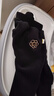 嘟嘟家宝宝裤子冬季男童长裤保暖女童休闲裤冬款儿童衣服童装 黑色 90 实拍图