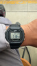 卡西欧（CASIO）手表男复古小方块运动防水学生男女f91w系列手表W-218H-1A 实拍图