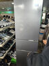 美的（Midea）220L三门冰箱灰色租房家用客厅宿舍小型冰箱三开门三温低耗省电低音运行BCD-220TM 实拍图