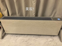美的（Midea）【随变暖】石墨烯家用踢脚线取暖器/语音智能浴室暖风机/节能电热电暖器/可立可卧电暖气NDS-BZT 实拍图