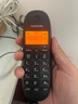 摩托罗拉（Motorola）数字无绳电话机 无线座机 子母机单机 有背光 才清晰 办公家用 来电显示 三方通话 C1001XC(黑色) 实拍图