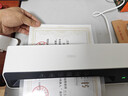 得力塑封机a4 照片过塑机家用塑封机办公小型相片封膜机覆膜机过胶压膜机搭配a4及以下塑封膜使用GQ403 实拍图