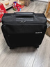 汉客万向轮拉杆箱男女商务旅行箱小行李箱子登机箱密码箱16英寸黑色 实拍图