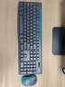 罗技（Logitech）MK275 键鼠套装 无线键鼠套装 办公键鼠套装 全尺寸 商务键鼠套装 带无线2.4G接收器 黑蓝色 实拍图