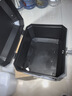 TDGO摩托车后备箱通用加厚大号防抖电动车尾箱电瓶车踏板车储物工具箱 黑箱黑贴纸+减震底座内衬靠背48S 实拍图