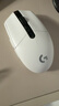 罗技（G）G304 LIGHTSPEED无线鼠标 游戏鼠标 轻质便携 绝地求生FPS鼠标英雄联盟LOL吃鸡 生日礼物 白色 实拍图