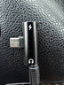 耳机转接头华为VIVO小米OPPO荣耀typec耳机二合一充电听歌转接头乐视音频转接头 二合一type-C耳机转接头 黑色1个 实拍图