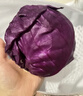 有机汇有机紫甘蓝 紫包菜卷心菜 沙拉轻食榨汁有机蔬菜 新鲜无农残 1000g 实拍图