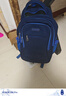 Edison爱迪生中学生书包护脊减负防泼水6-9年级初中大容量背包L796-13 实拍图