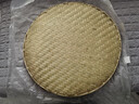 极景手工竹编竹制品农家圆形簸箕无孔竹筛子竹匾托盘绘画装饰筐52cm 实拍图
