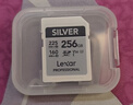 雷克沙（Lexar）256GB SD存储卡 U3 V30 佳能索尼富士尼康相机高速SD卡 读205MB/s 写140MB/s 4K超清录制 SD银卡 实拍图