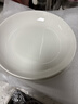 洁雅杰陶瓷盘家用白瓷盘子8英寸中式釉下彩餐盘菜盘汤盘微波炉可用6只装 实拍图