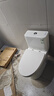 九牧（JOMOO） 马桶家用抗菌一级水效卫生间虹吸式坐便器缓降盖板防臭抽水坐厕 【镇店抗菌节水】11370-400坑距 实拍图
