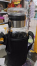 【送杯套】大容量加厚玻璃杯子便携吨吨杯茶水分离带杯套泡茶水杯 透明 1000ml吨吨桶 1只装 实拍图