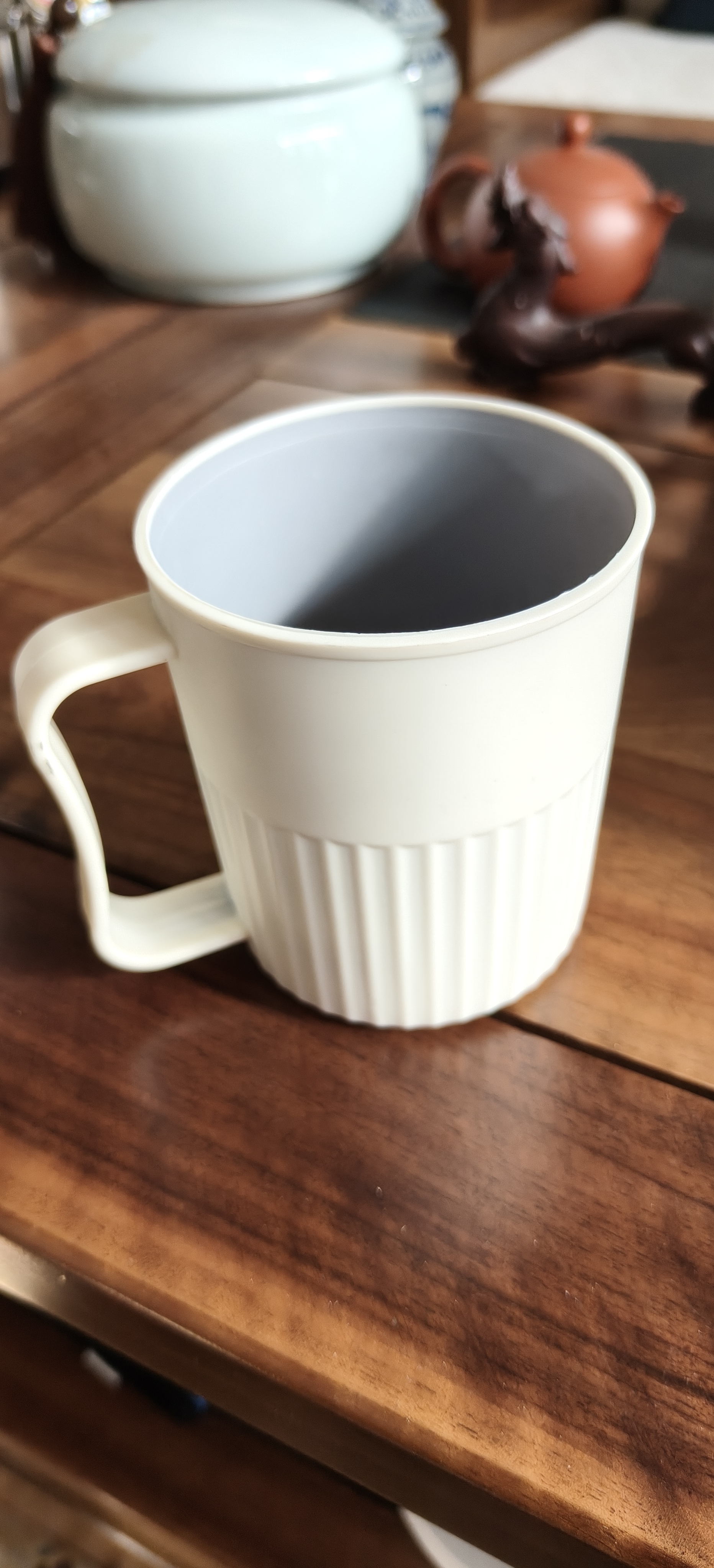 家用卫生间浴室漱口杯刷牙杯简约北欧ins风牙缸牙刷洗漱杯子情侣 白色1个装 实拍图