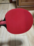 蝴蝶（BUTTERFLY） S四星比赛乒乓球拍成品直拍5层纯木双面反胶 实拍图