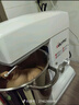 乔立7600厨师机家用和面机商用揉面全自动多功能搅面奶油机6.9L 【白色】机械标配版（单层把桶） 6.9L 实拍图