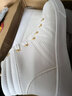 可尼特高帮鞋男休闲潮流板鞋韩版英伦小白鞋 白色lt568不加棉 39运动码 实拍图