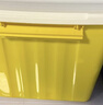 SPACEXPERT 衣物收纳箱特大号塑料整理箱车载储物箱60L黄色 1个装 带轮 实拍图
