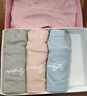 浪莎高腰内裤女4条纯棉抑菌裆女士收腹舒适大码棉质三角裤 实拍图