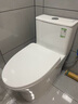 九牧（JOMOO）11396-2-1/41KB-1抗菌一级水效坐便器虹吸式节水连体马桶400坑距 实拍图