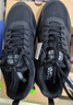 安踏男鞋运动鞋男春冬季男士软底网面跑步鞋休闲鞋皮面保暖防水鞋子男 【爆款皮面防水鞋】黑 41 （8码） 实拍图