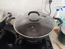苏泊尔supor 铸铁双耳无涂层深型炒锅34CM耐磨铁锅燃气电磁炉通用FC34Y1 实拍图