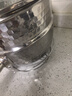双枪奶锅 316L加厚不锈钢婴儿宝宝辅食小奶锅汤锅蒸煮一体带蒸笼 20cm 实拍图