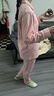 京东京造【10A抑菌】A类一等品50支纯棉睡衣女睡衣秋冬情侣家居服浅粉L 实拍图
