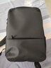 小米（MI）经典商务双肩包简约商务笔记本电脑背包男女学生书包黑色 实拍图