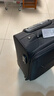 汉客万向轮行李箱旅行箱男女拉杆箱小箱子登机箱密码箱包黑色20英寸 实拍图