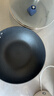 炊大皇炒锅不粘锅易洁少油烟平底炒菜锅煎锅30cm磁炉通用深蓝SL30CG 实拍图