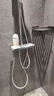 京东京造钢琴师琴键恒温淋浴花洒全套装一体全铜淋浴器典雅银 实拍图