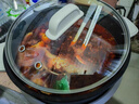小熊（Bear）电火锅 火锅专用锅电锅家用3-4个人 不粘分体式可拆洗多功能涮肉电煮锅火锅锅 F40P3 4L防烫把手 实拍图