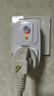 国际电工（FDD）漏电保护插头 家用电器热水器防水防触电保护器 插座转换头 加厚款-漏保插头16A(直插款)  实拍图