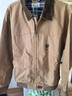 马登工装美式复古圣达菲夹克男灯芯绒拼接重磅帆布上衣男士休闲外套春 卡其色 【巴恩风外套/猎装夹克/硬汉穿搭/衣服男装】 2XL 实拍图