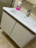 九牧（JOMOO）铝合金浴室柜陶瓷一体盆洗脸盆柜组合80cm A2736-74AT-3 实拍图
