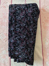 羊老大新款花色棉裤中老年女士艾草里料羊毛蚕丝保暖裤女冬 花影缤纷 XL (165/88C) 实拍图