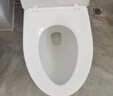 恒洁（HEGII）马桶 家用虹吸式大冲力坐便器 速冲节水防臭 静音降缓盖板 包安装 【抗菌座圈】一级水效HC0518PT 305坑距（适用300-345mm） 实拍图