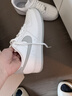 耐克NIKE男空军一号AF1 运动鞋FJ4146-100白灰44 实拍图